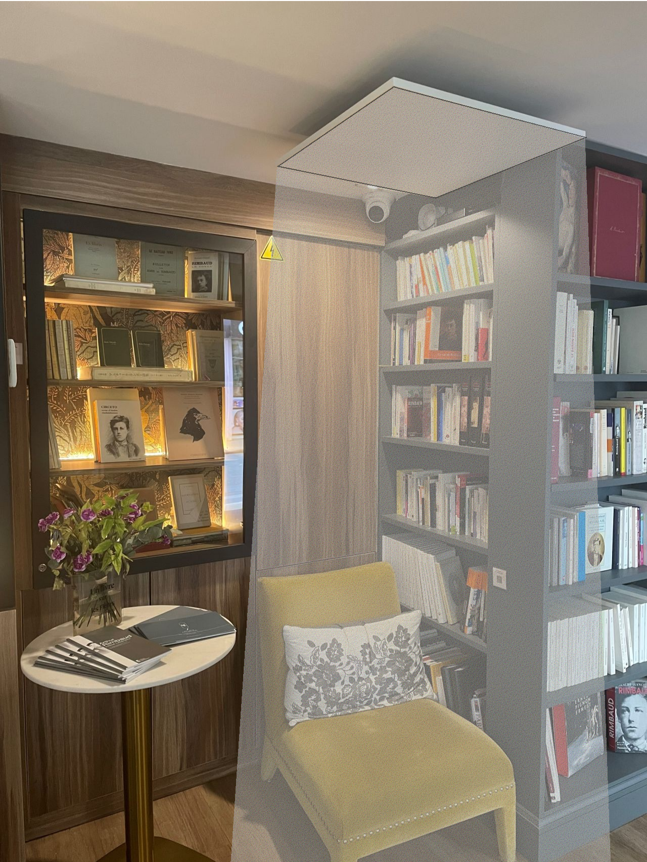 Douche sonore Panphonics pour faux-plafond
